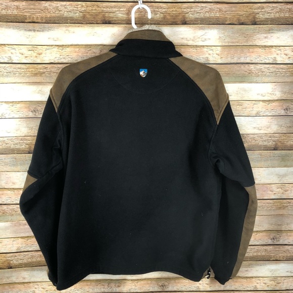 Kuhl Zip Up Fleece Jacket Alpenlux Men’s - Picture 2 of 4